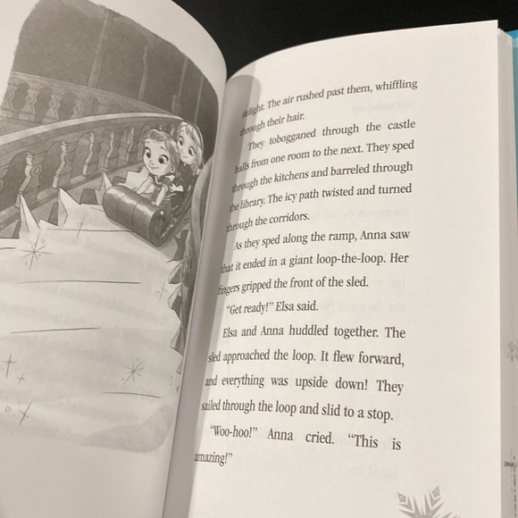 Anna & Elsa #2: Memory and Magic by Erica David - Hardcover Novel - Picture 5 of 5